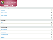 Tablet Screenshot of aiinsurancegroup.com